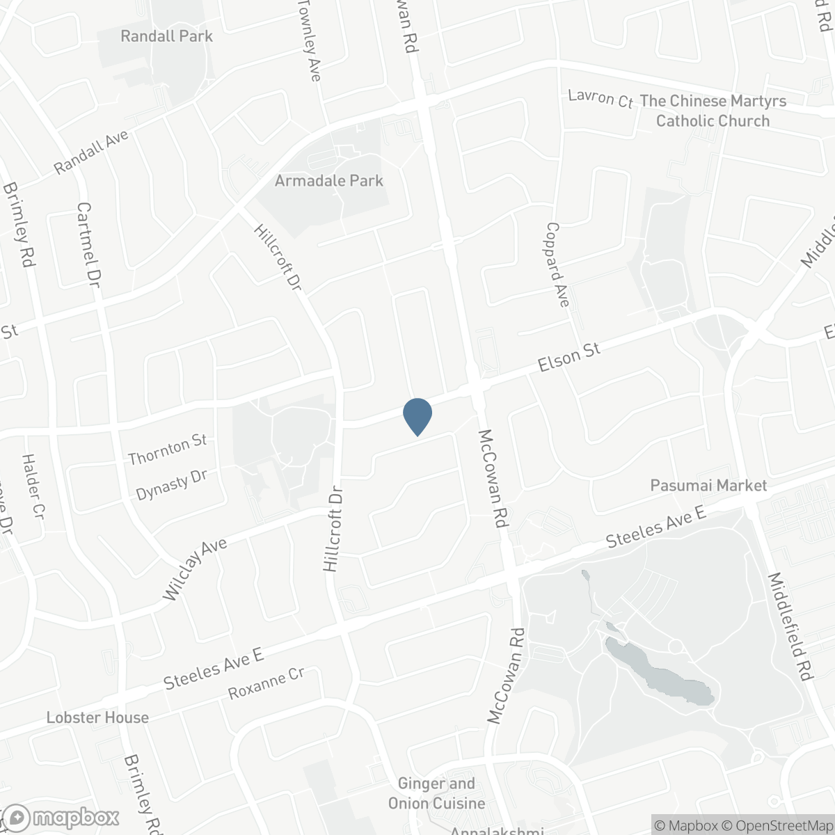 95 GILLINGHAM AVENUE, Markham, Ontario L3S 3R6